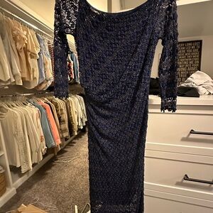 David Meister Illusion Dress